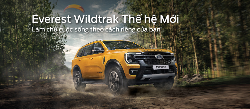 Ford Everest Wildtrak thế hệ mới sắp có mặt tại Việt Nam
