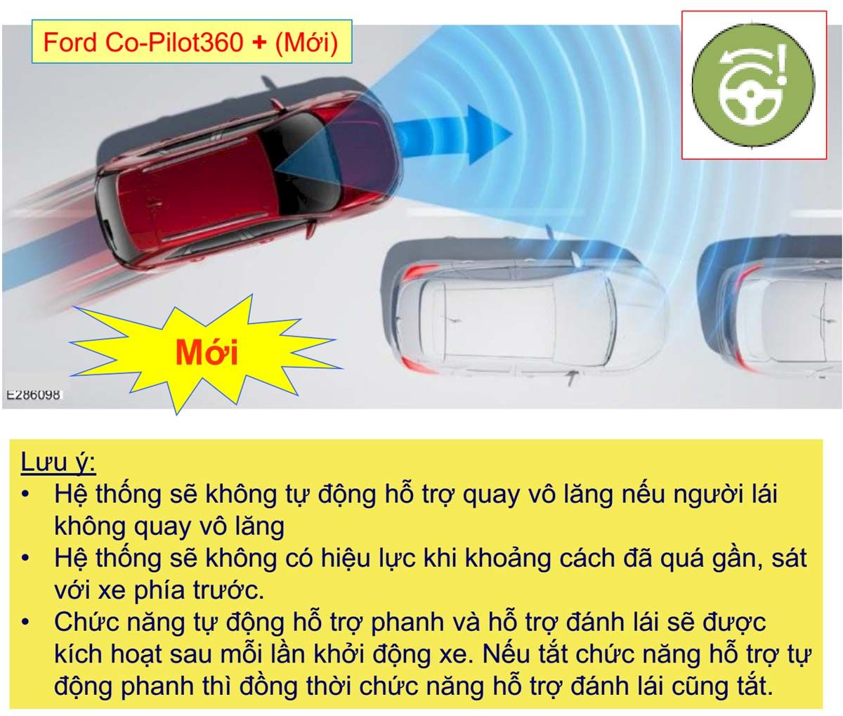 Cảnh báo va chạm phía trước và hỗ trợ phanh khẩn cấp