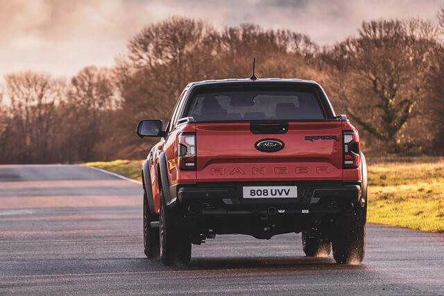 Đuôi xe Ford Ranger Raptor