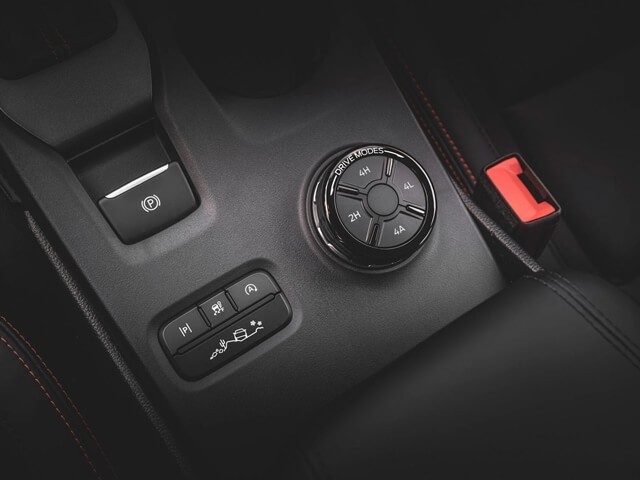 Trung tâm điều khiển Ford Ranger Raptor