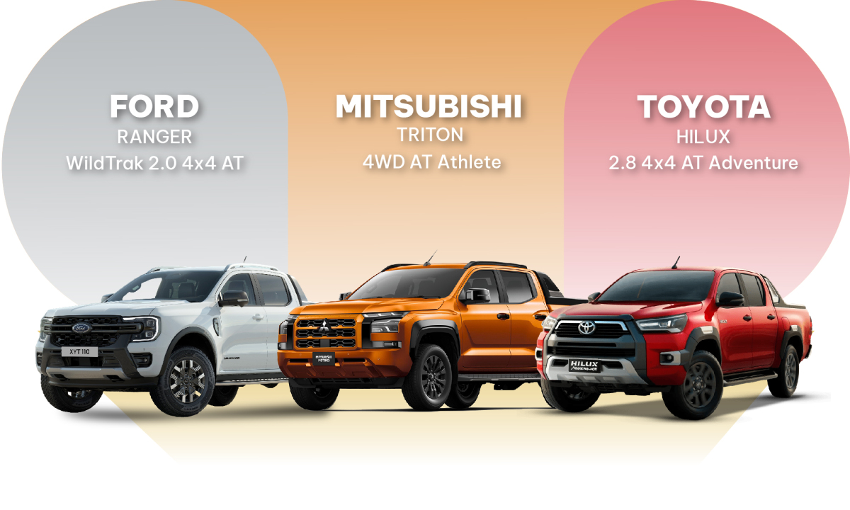 So Sánh Toyota Hilux Adventure Và Ford Ranger WildTrak 2025