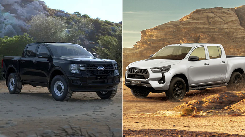 So sánh Toyota Hilux Advanture và Ford Ranger WildTrak 2025