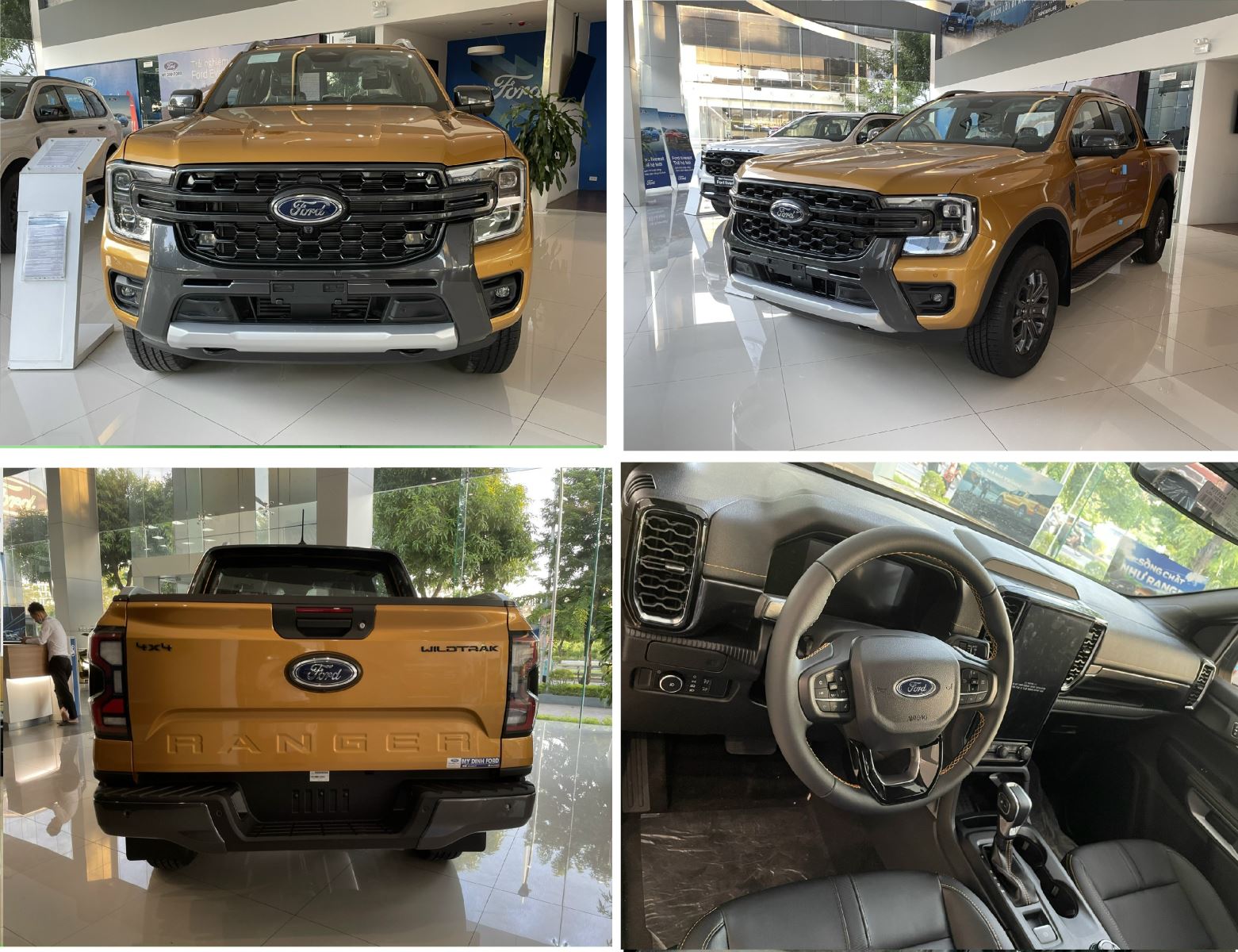 Đánh giá Ford Ranger XLS MT 4x2 2023 mới về thiết kế nội thất