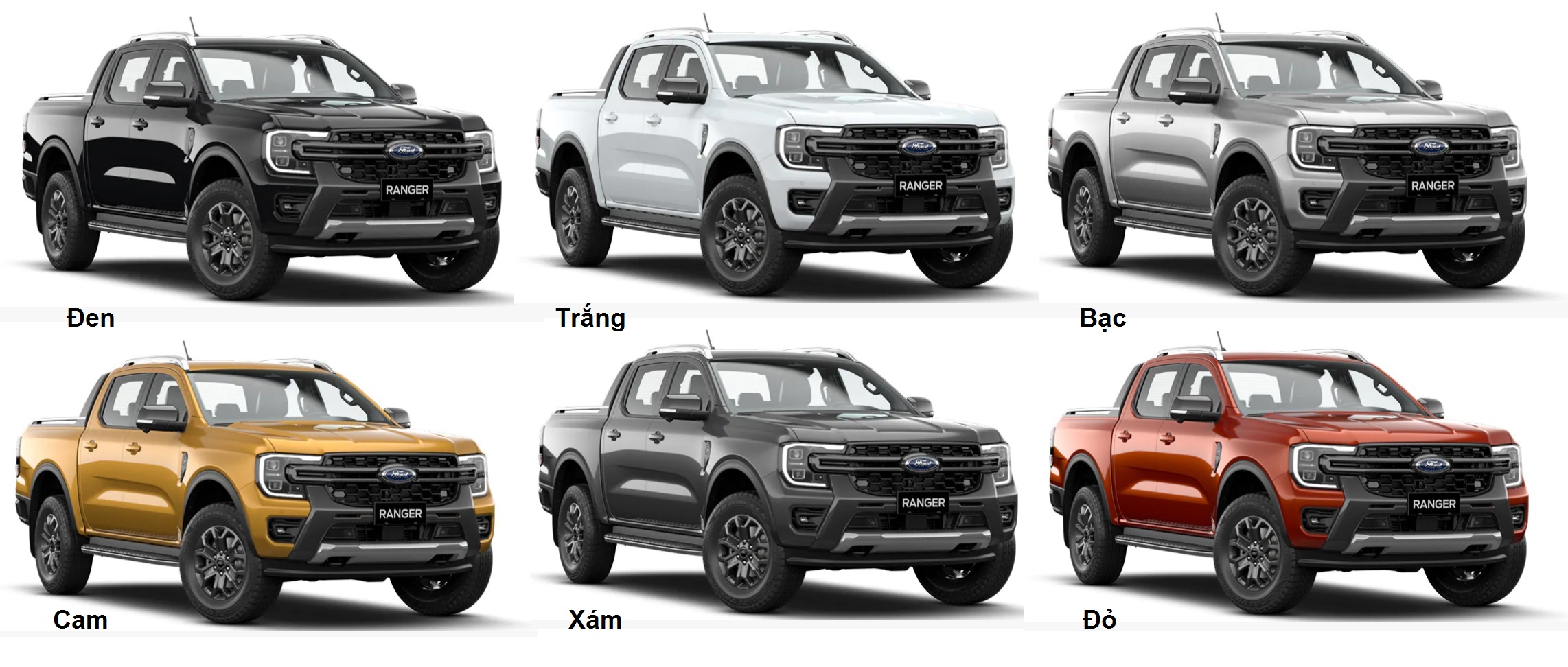 Giá xe bán tải Ford Ranger 2025